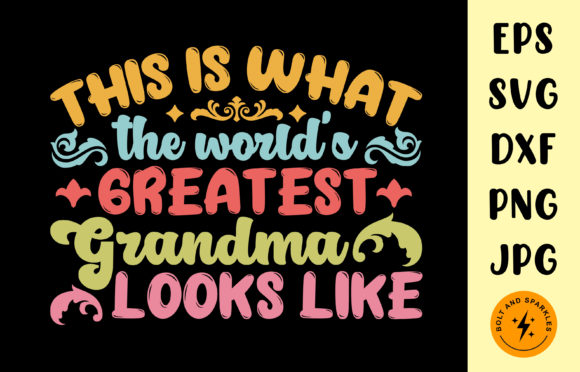 Greatest Grandma Mother's Day Graphic Review