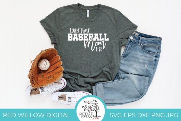 Livin That Baseball Mom Life Cut File Review