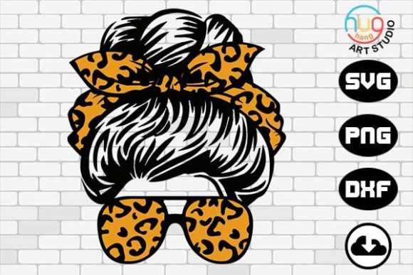 Moms Life Leopard Messy Bun: Embroidery Review