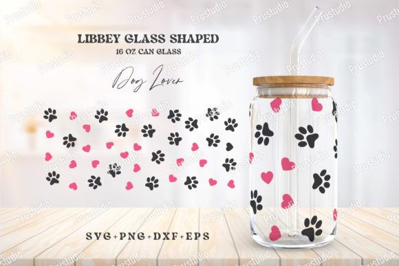 Reviewing the 16oz Can Glass Dog Mom SVG