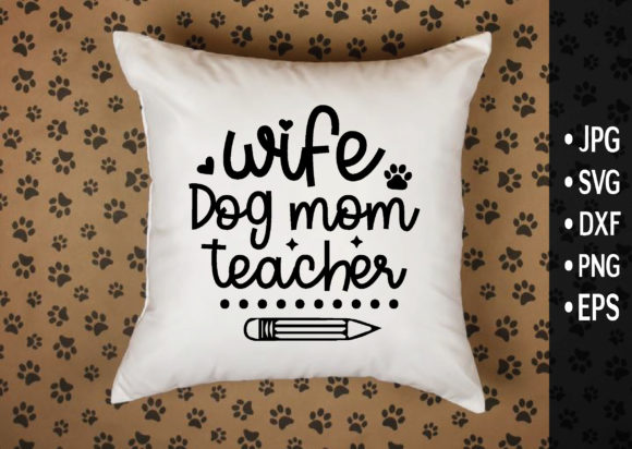 Wife Dog Mom Teacher: An Embroidery Design Review